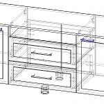Схема сборки Тумба под TV Дуэт 2 BMS