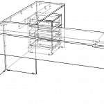 Схема сборки Стол руководителя Лион BMS